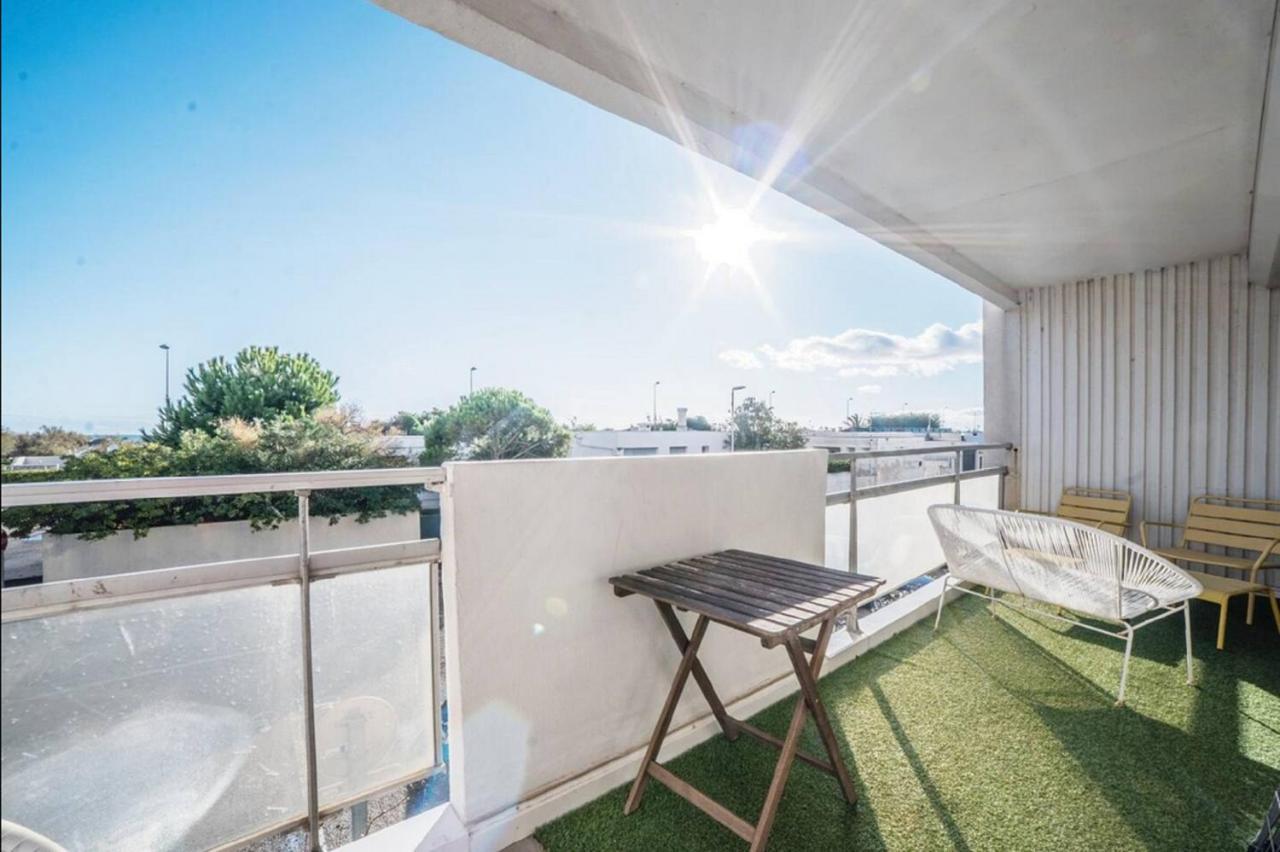 Le Calderini Appart - Face Plage Wifi Et Park Gratuit Calme - Resid Le Surcouf -Top Pros Servicesconciergerie La Grande Motte Dış mekan fotoğraf